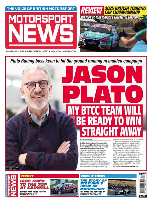 Title details for Motorsport News by Kelsey Publishing Ltd - Available